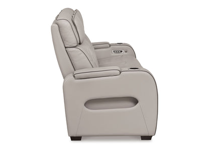 Sofá cuero reclinable 3 cuerpos Boyington