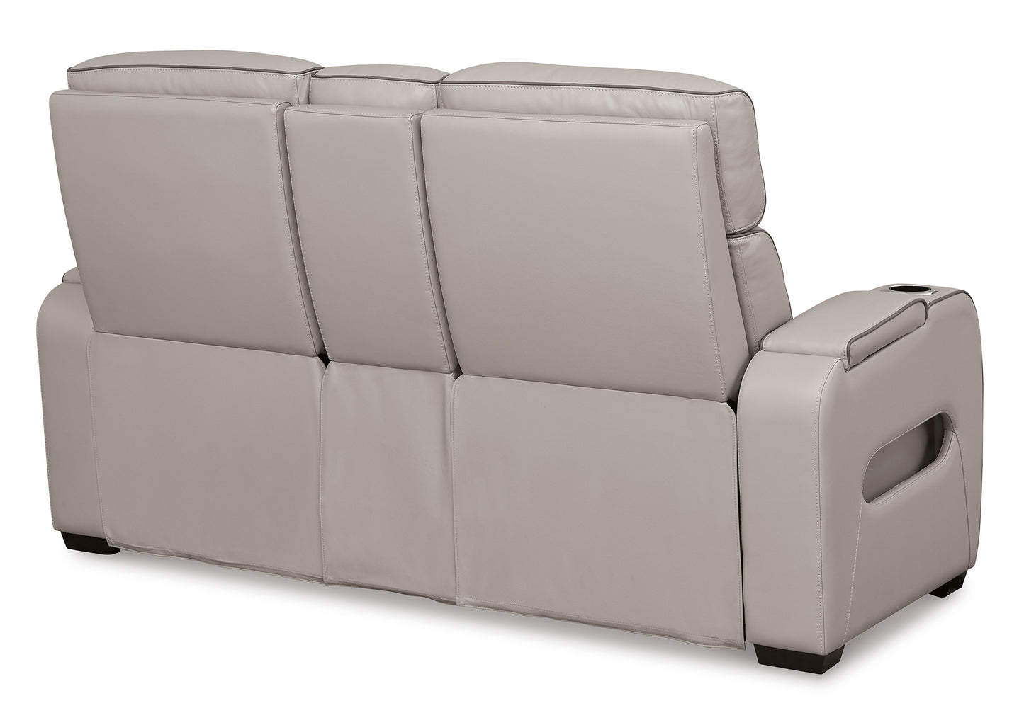 Sofá cuero reclinable 2 cuerpos Boyington