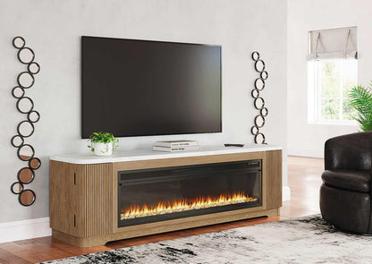 Chimenea eléctrica inserto Rack TV